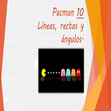 Repaso tema 10: líneas, rectas y ángulos.