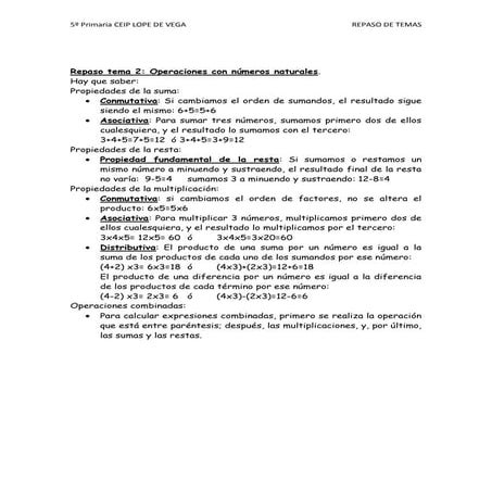 Repaso tema 2 1er trimestre