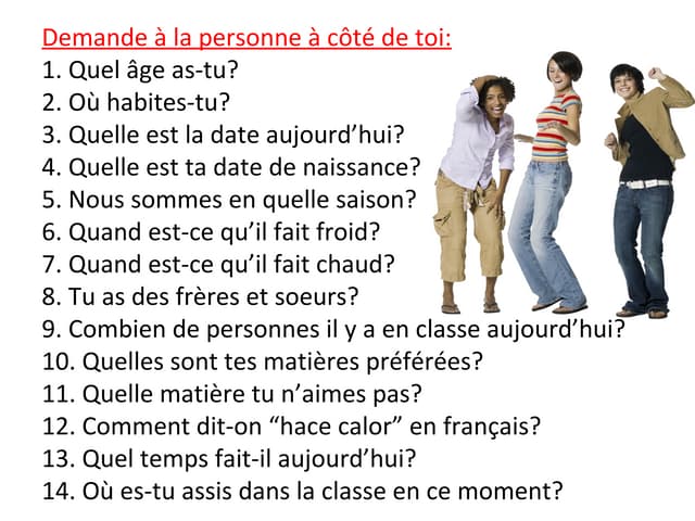 Expression oral en français