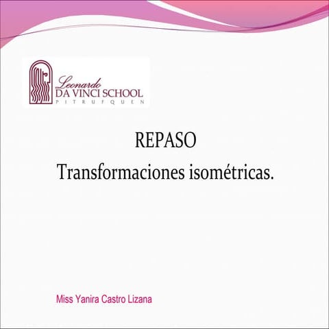 Repaso transformaciones isometricas