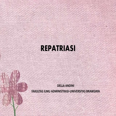 Repatriasi