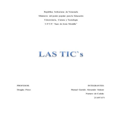 República bolivariana de venezuela