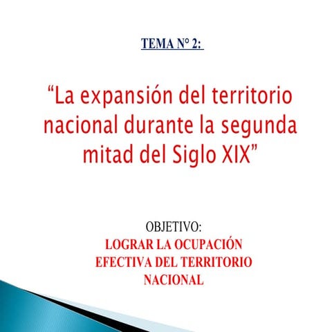 Expansión territorial del Estado Chileno 