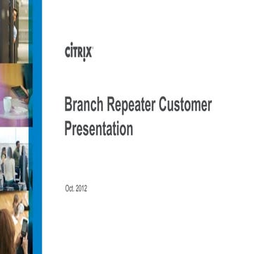 Repeater customer business presentation 5 nov-12