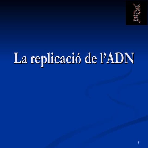 Replicació de l'ADN