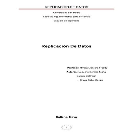 Replicación con sql server