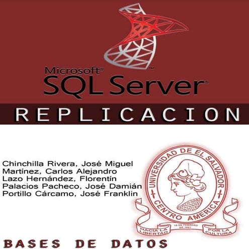 Replicacion sql server