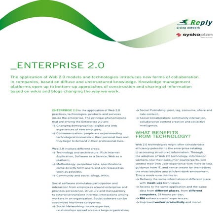 Reply Enterprise 2.0 - TamTamy