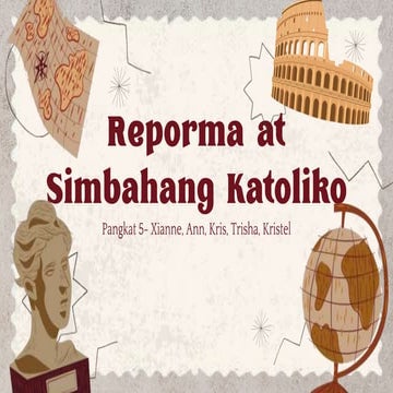 Reporma at Simbahang Katoliko.......pptx