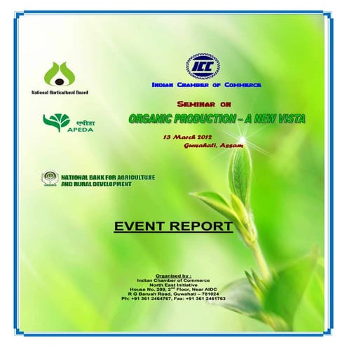 Report on Organic Production - A New Vista