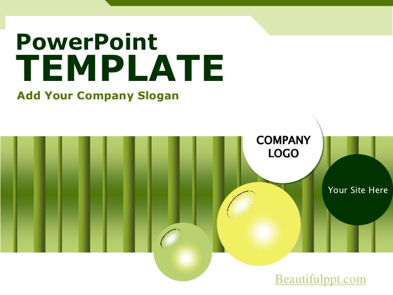 report PowerPoint template