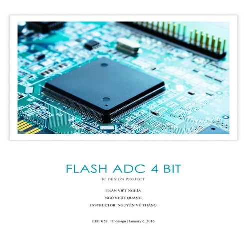 ADC 4 bit using HSIPCE