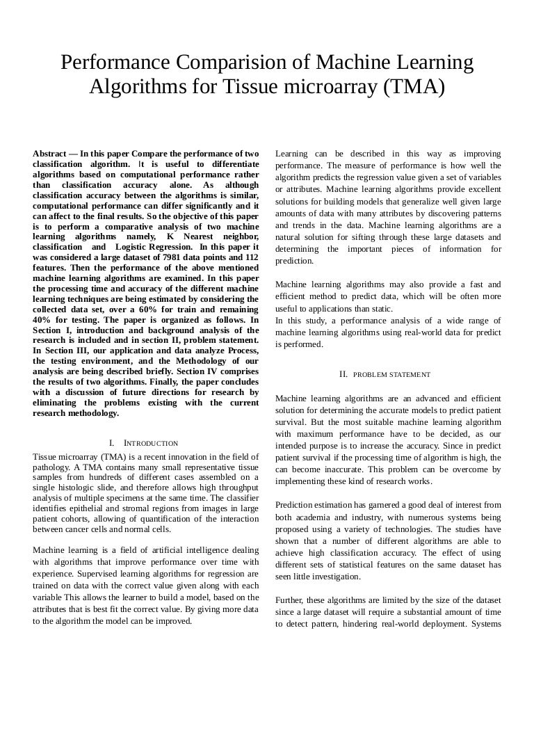 best machine learning algorithm for prediction