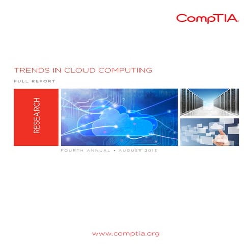 [CompTIA] 4th Annual Trends in Cloud Computing - Full Report