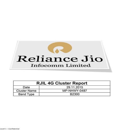 Cluster DT sample report