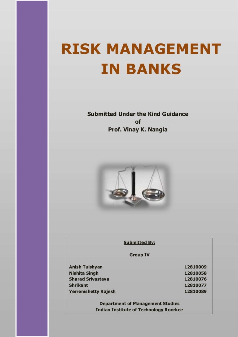 risk management in banks research paper