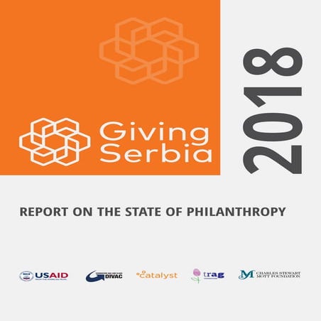 Annual Report on the State of Philanthropy - Serbia 2018