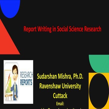 Social Science Research Report Writing