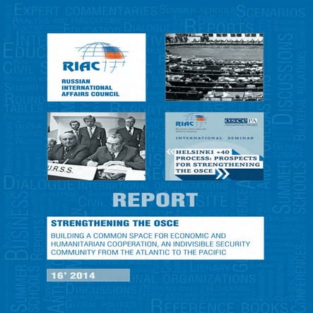 Osce – the organization of security and cooperation | PPTX