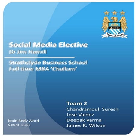 The Impact of Social Media on Sports Data and Analytics | PPTX