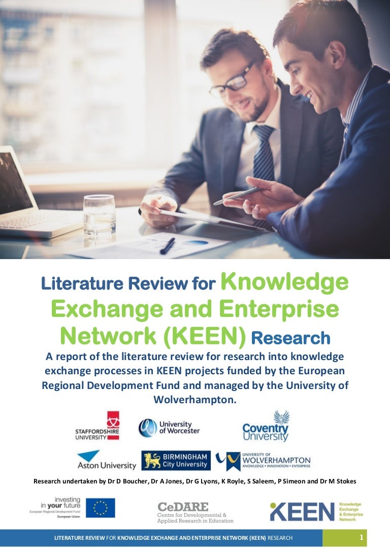 Literature review summary example picture