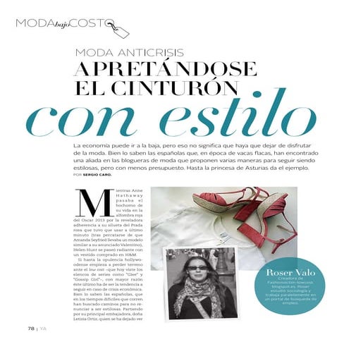 Reportaje de la Revista Ya, del periódico chileno El Mercurio sobre ...