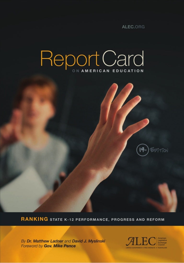 Report Card on American Education 19th Edition