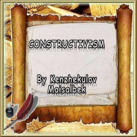 Сonstructivism 