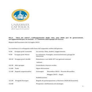 Report d3.2 16 luglio 2014