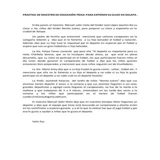 Reporte de entrevista.