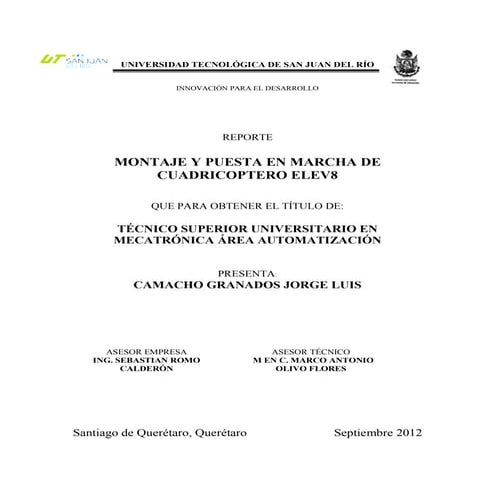 Reporte de estadias smart cubo