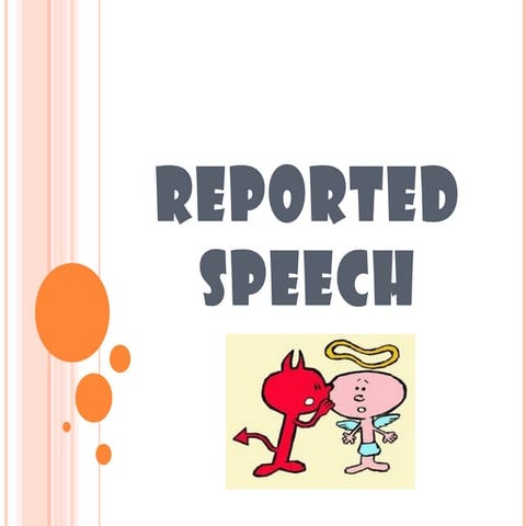 Reported speech