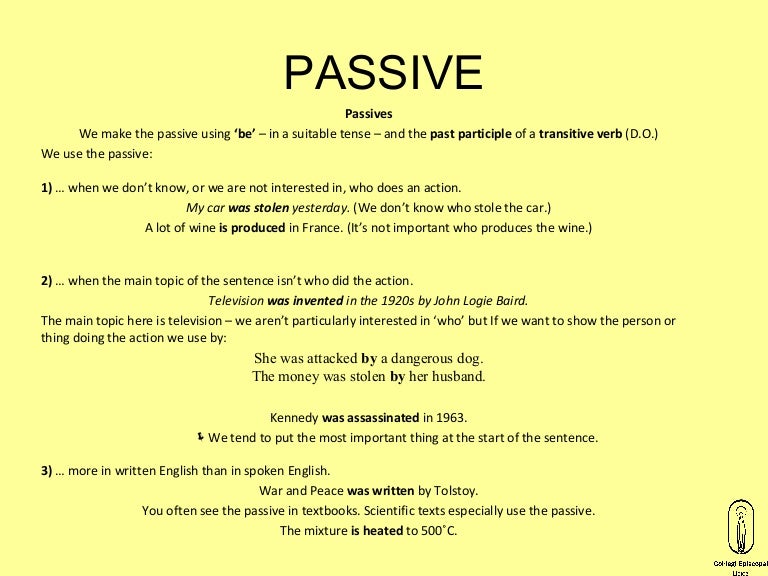 Passive