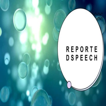 Reported speech and reporting verbs