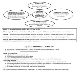 Reporte de entrevista