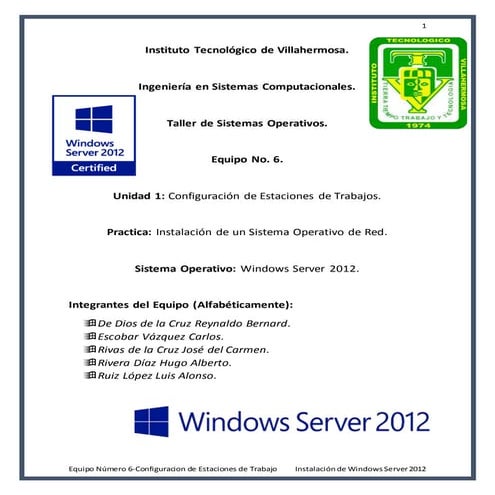 Reporte-Instalando Windows Server 2012