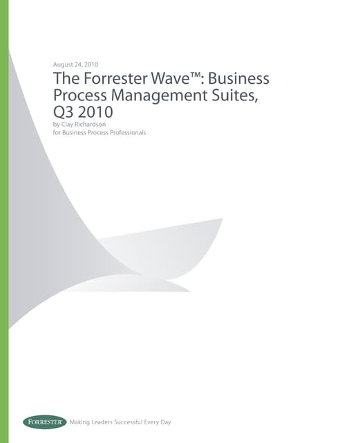 Reporte forrester bpms