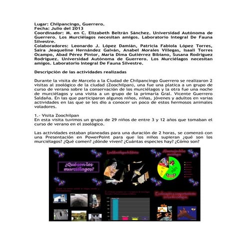 Reporte murcimaleta Guerrero