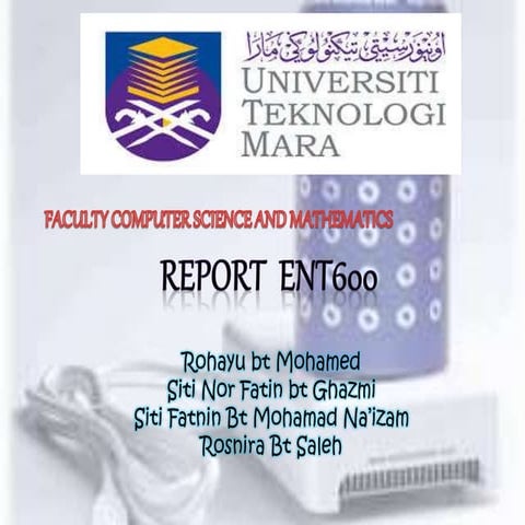 Report  ent600