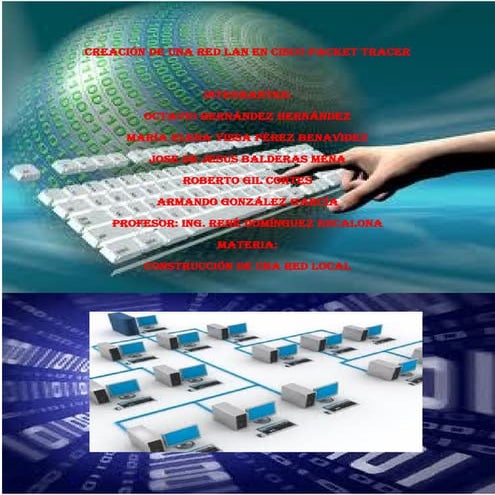 Cresacion de una red lan Packet Tracer