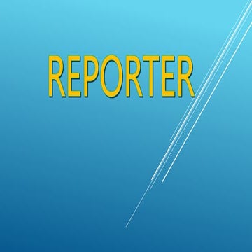 Reporter