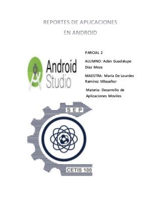 Reportes de aplicaciones