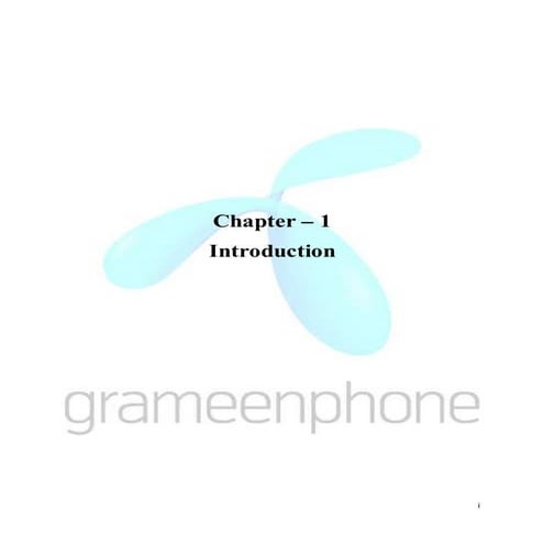 Internal Communication Systems In Grameenphone LTD.