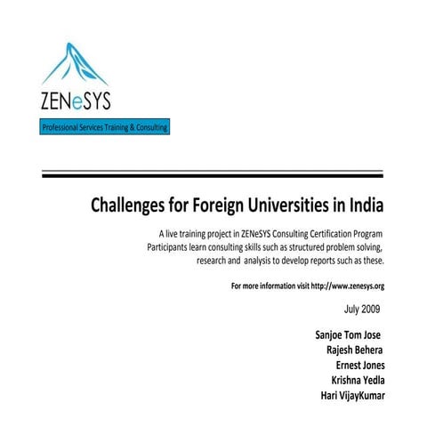 Foreign Universities permitted to set up offshore campuses in India | PDF