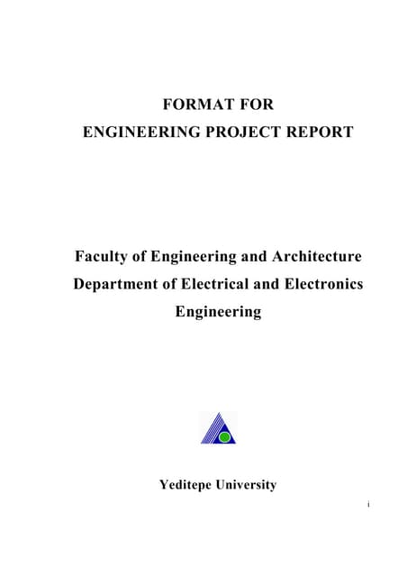 Report format