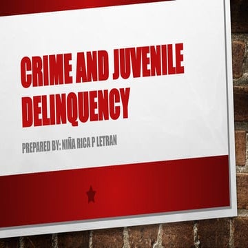 Reporting 10–CRIME & JUVENILE DELINQUENCY.pptx