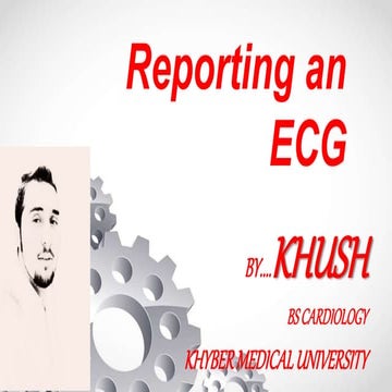Reporting an ECG