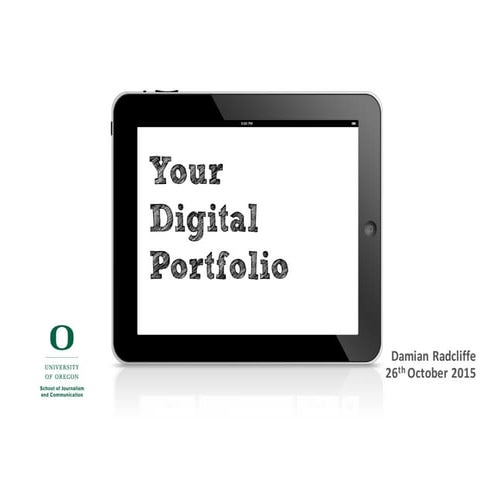 Creating a professional online journalism portfolio