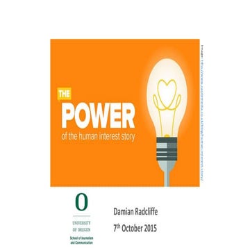 Journalism: Understanding Human Interest Stories