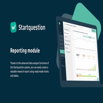 Survey report: Present the results with ready-made tables and charts | PDF